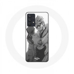 &Uuml;mbris Samsung Galaxy A32 5G Manga Blast One Punch Man plakati jaoks