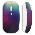 Juhtmeta hiir India kunsti taust