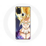 Samsung Galaxy A21S &uuml;mbris Manga Dragon Ball Goku kollane