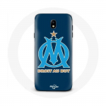 Sinise taustaga Samsung Galaxy J3 2017 &uuml;mbris Olympique de Marseille