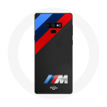 Coque pour Samsung Galaxy Note 9 BMW M Logo carbone