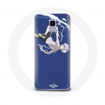 &Uuml;mbris Samsung Galaxy A8 2018 Killua Zoldyck Hunter x Hunter Anime Manga jaoks