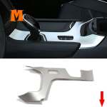for Cadillac XT5 2016 17 18 19 Car Door Window Glass Lift Control Switch Panel Cover Trim Sticker Accessories ABS Chrome Gear Shift Panel
