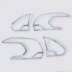 My Good Car ABS Chrome trim Car body Rear tail back Light lamp frame stick car styling For Peugeot 2008 Car accessories ABS Chrome white