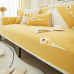 &Scaron;enill diivanipadi Four Seasons universaalne uus kaasaegne lihtne talvine libisemisvastane nahk istmekatte katteriie paksendatud 70*70cm