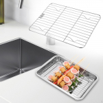 K&uuml;psetusjahutusrest Kuivatusr&ouml;stimisrest, Koogivorm Ahjuv&otilde;re Traadist K&uuml;psis jaoks 22cmx29cm