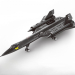 183 tk Blackbird Spy Plane Ehitusklotsid Must Lennuk Ehitusklotsid M&auml;nguasi lastele Karbita