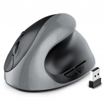 Ergonoomiline laetav juhtmeta USB 2,4 GHz parempoolne vertikaalhiir arvuti s&uuml;learvuti m&auml;nguhiire jaoks