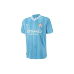 PUMA Manchester City Kodus&auml;rgi Seeria T&auml;helogoga Tr&uuml;kk V-kaelusega Pullover L&uuml;hikeste Varrukatega T-s&auml;rk Meeste Topid Sinine 770438-01 S