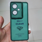 OPPO Reno11 F pehme l&auml;bipaistva silikoonist TPU &uuml;mbriste jaoks OPPO Reno 11 5g 11F F25 Pro kaamera objektiivi kaitsekile jaoks l&auml;bipaistev p&otilde;rutusvastane kattekiht For Reno11 F roheline