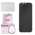 apgo Privacy Matte Hybrid protective glass compatible with Oukitel WP1, flexible nano glass, great replacement for tempered glass, scratch-resistant,