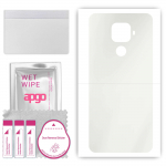 apgo MATTE Protective Skin Sticker for the back compatible with Huawei nova 5i Pro, Wrap Film, Hydrogel Film, Flexible, Soft TPU with positioning laye