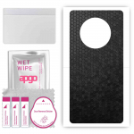 apgo Protective Skin Sticker for the back compatible with Huawei Mate 40 Pro 4G, Wrap Film, Foil, Vinyl - Pattern Black Honeycomb