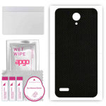 apgo Protective Skin Sticker for the back compatible with ZTE Blade A520, Wrap Film, Foil, Vinyl - Pattern Matrix