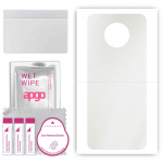 apgo Protective Skin Sticker for the back compatible with Nokia G50 5G, Wrap Film, Foil, Vinyl - Pattern Matte Transparent