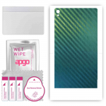 apgo Protective Skin Sticker for the back compatible with Lenovo Tab3 8 Plus, Wrap Film, Foil, Vinyl - Pattern Carbon Chameleon CAKA1