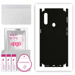 apgo Protective Skin Sticker for the back+sides compatible with Oppo A31, Full Wrap Film, Foil, Vinyl - Pattern Matrix