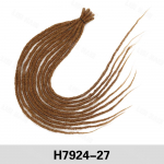 LISI HAIR S&uuml;nteetiline pikk sirge naiste palmik Parukas Heegeldatud juuksed Mood Vastupidavad rastapatsid DIY 45cm