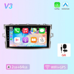 REAKOSOUND Android AUTO Toyota Verso R20 peakomplektile GPS-navigatsiooniga autoraadio multimeediavideom&auml;ngija Autoradio stereo Carplay 2+64+MIC