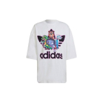 Adidas Originals Multikakujaljatisega L&otilde;tv &Uuml;mmarguse Kaelusega L&uuml;hikeste Varrukatega T-s&auml;rk Meeste Topid Valge HB2964 S