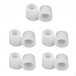 10 tk konnasilmade eemaldaja villid varrukad varvaste eraldaja, valge