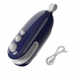 Mini kotitihendaja k&auml;eshoitav kuumtihendusvahend kaasaskantava pitseerimismasina vaakum-toidu s&auml;ilitamiseks sinine