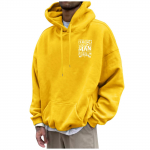 Meeste vaba tr&uuml;kiga kapuutsiga dressipluus Meeste vabaaja moodne spordisviiter XXXXXL must