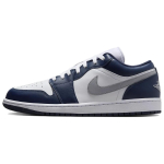 Air Jordan 1 Low Midnight Navy Meeste Tossud Sinine Valge Hunt-Hall 553558-141 47.5