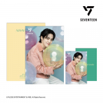 Seventeen 3D-foto l&auml;&auml;tsekujuline postkaart + 1 fotokaart ALATI TEIE Ver