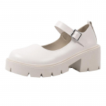 Naiste Mary Jane kingad kevadine pandlaga JK Lolita naiste platvormkingad Jaapani magus j&auml;meda kontsaga naiste &uuml;hekordsed kingad pehmest nahast 38