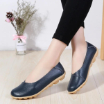 trend Balletiklassikaline pehme tallaga lamedad kingad 2024 Naiste kingad Daamide Mokassiinid Naiste Ballerina Slip-on Mokassiinid Mugavad 44 tumesinine v&auml;rv
