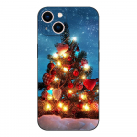 Must TPU &uuml;mbris OPPO A32 A33 A53 A53S A54 A55 A73 A74 A76 A77 A91 A94 A95 A93S A92S 4G 5G j&otilde;ulupuu jaoks, kerge talv OPPO A74 4G