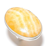 Septarian Gemstone Handmade 925 Sterling Silver Gift Jewelry Ring Size 6 n6e71