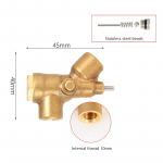 Asendus survepesuri pihustusp&uuml;stoli klapp 10 mm keermega K&otilde;rgsurve veep&uuml;stoli &uuml;hendustarvikud Klapikere L&uuml;liti as the picture