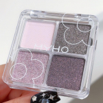 Lauv&auml;rvipalett Shine 4-v&auml;rviline Sequin Pearlescent matt lauv&auml;rvipalett vapustava meigi v&auml;limuse jaoks