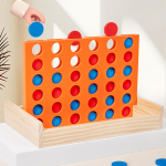 Four in A Row Game Family Board Classic Strategy Connect for Picnic