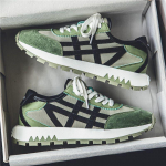 Mood Rohelised vabaaja tossud Meeste Mugavus Hingavad Meeste Tursked platvormtossud Disainer Spordijalatsid Meeste T&auml;navar&otilde;ivad Kingad 39