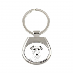 Fox Terrier Wire - keychain with a dog, keychain with a print, personalized pendant from the Art-Dog brand