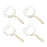 4 tk Luutolmueemaldaja Kalakaalu kaabits Lihakaabits Manuaalne kalakaalude eemaldaja Ergonoomiline k&auml;epide Kergesti puhastatav kalade katlakivi eemaldaja k&ouml;&ouml;ki 4pcs