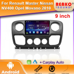 Renault Masteri, Nissani NV400, Opeli Movano 2010 jaoks Androidi multimeedia pea&uuml;ksus Raadiom&auml;ngija Navigatsioon GPS Stereo Carplay 4 core 1GB+32GB carplay