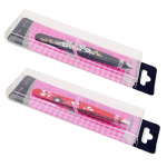 Professionaalsed kulmukarvadepintsetid Juuste ilu Kaldus roostevabast terasest pintsetit&ouml;&ouml;riist