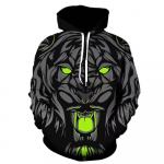 S&uuml;gises uus Tiger seeria tr&uuml;kitud dressipluus 3D dressipluus Meeste avara puljongiga dressipluus S