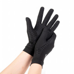 Copper Compression Gloves Black Gloves Randmetoe libisemisvastased Unisex kindad L