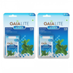 Gaia Lite Stevia Looduslik magusaine, 100 tabletti (Pakis 2)- Looduslik suhkruvaba magustaja, ideaalne diabeedi haldamiseks | Valmistatud 100% puhtast