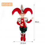 UUS Elf Red Gold Plush nukk Elf Lelu j&otilde;ulupuu kaunistused Uusaasta p&uuml;had Parimad kingitused lastele Navidad Natal adornos de navidad