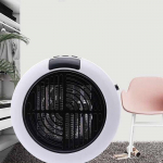 Elektriline minik&uuml;ttekeha Kaasaskantav 900W 220V EU Pistik seinakontaktiga Ruumiventilaator EU Plug valge