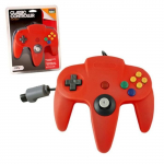 TTXTECH Manette Pad Joystick filaire Pour Console Nintendo 64 N64 - Rouge