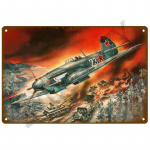 Lennuk Metallist Silt Maja Plakat Metallplakat Plekist Silt Plaat Seinale Plakatid Vintage Retro Esteetiline Toa Sisekujundus Seinakunst Kaunistus 20x30cm
