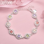 925 h&otilde;bedane v&otilde;luv&auml;rv AAA tsirkoon k&auml;ev&otilde;ru Moodsad pulmaehted 40CM