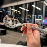 304 roostevabast terasest lusikas pika varrega supilusikat&auml;it potisupi kulp rameni nuudlid kulp K&ouml;&ouml;gi lauan&otilde;ud toiduvalmistamisn&otilde;ud 19.8cm*4.5cm